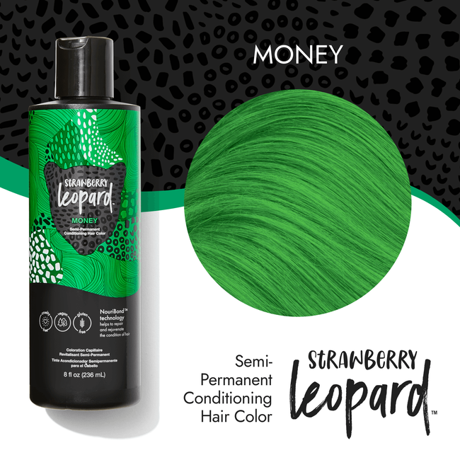 Strawberry Leopard Money Semi Permanent Conditioning Hair Color