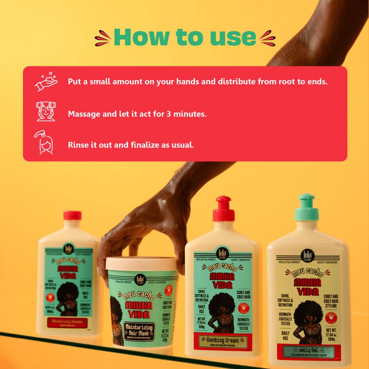 Meu Cacho Minha Vida Moisturizing Mask