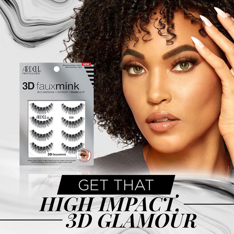 3D Faux Mink Lashes #858 4 Pack