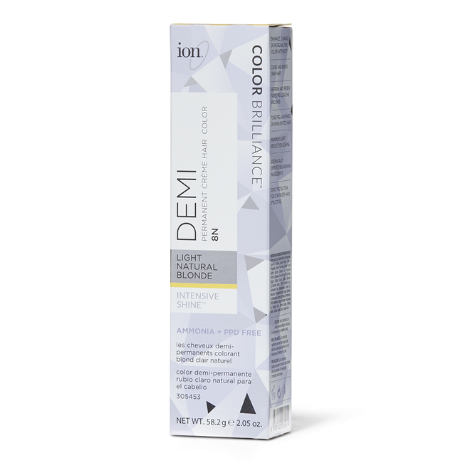 Light Natural Blonde Ion Color Brilliance Demi Permanent Creme