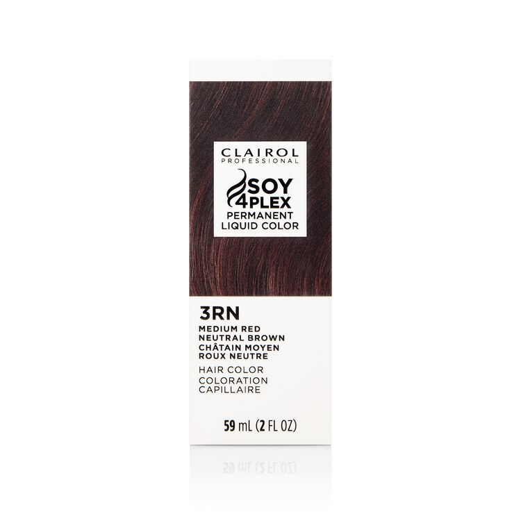 3RN Medium Red Neutral Brown Permanent Liquid Hair Color