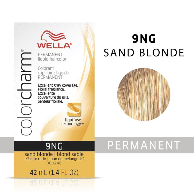 Sand Blonde colorcharm Liquid Permanent Hair Color