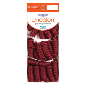 Crochet Perm Rod Curl 20 Inch Ombre Black/Burgundy
