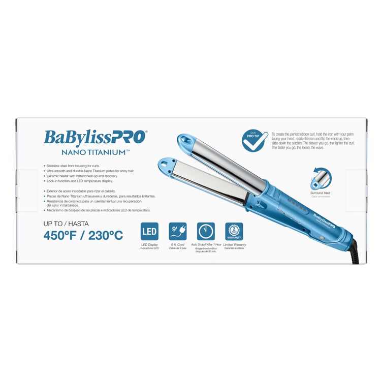 1" Ultra-Sleek Stainless Steel Styling Iron