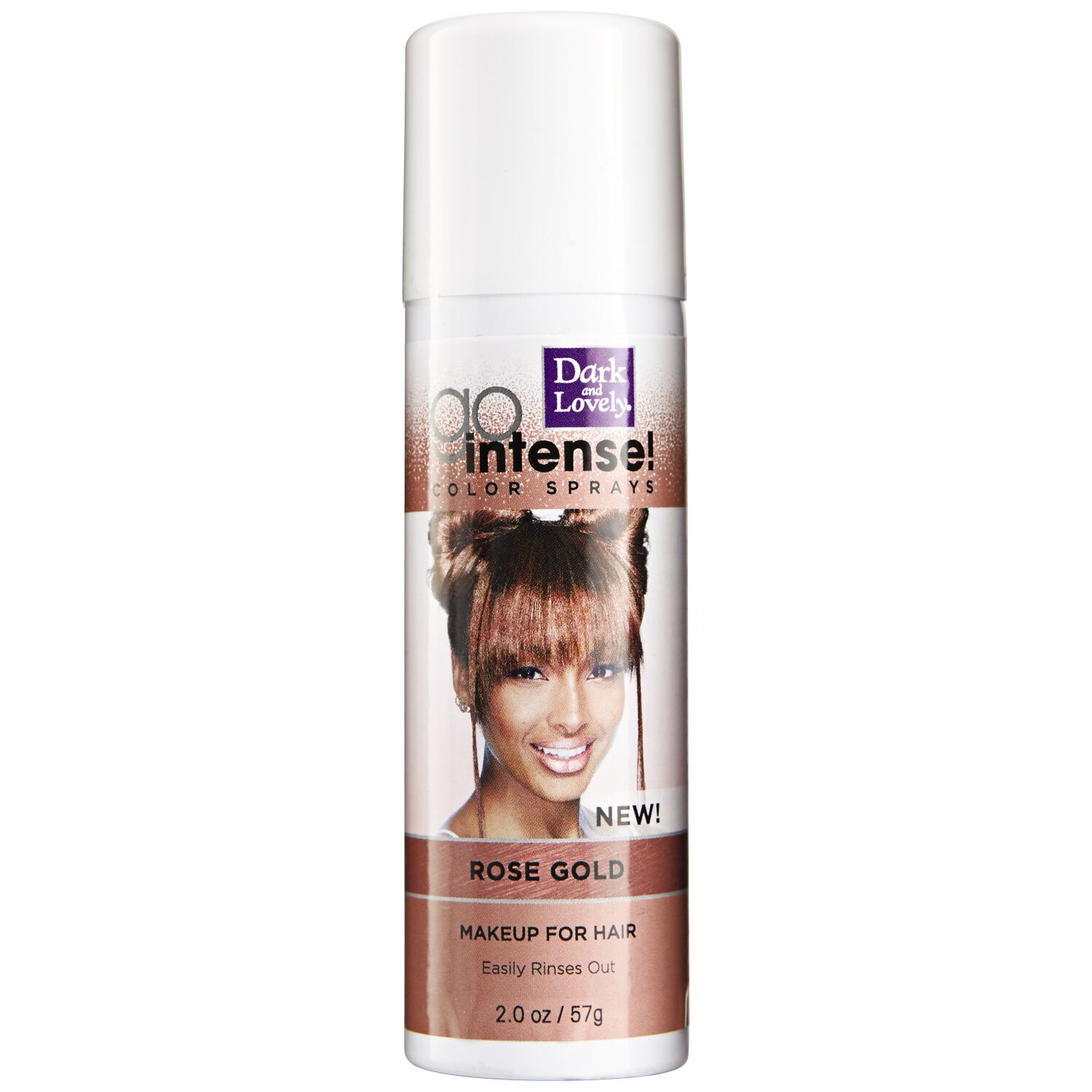 Dark and Lovely Go Intense Spray Rose Gold Temporary Hair Color