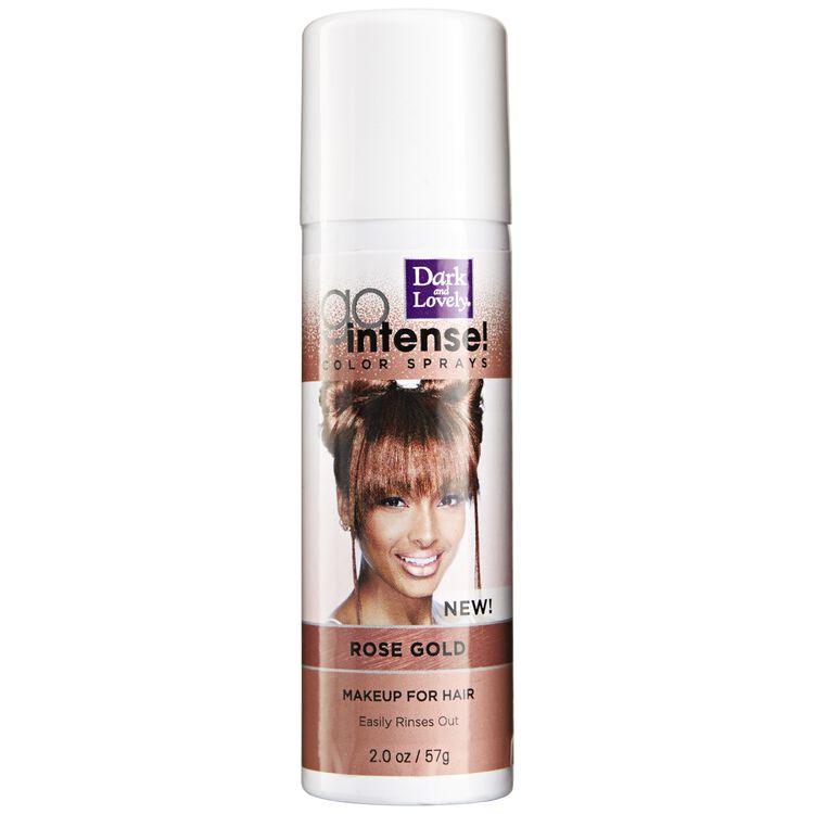 Dark And Lovely Go Intense Spray Rose Gold Temporary Hair Color