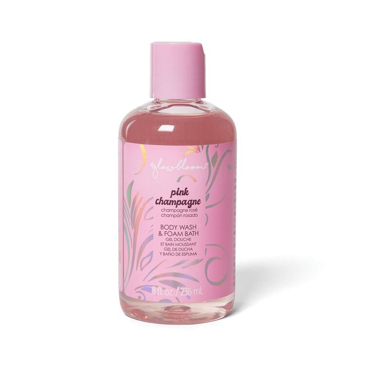 Glowbloom Pink Champagne Body Wash & Foam Bath Sally Beauty