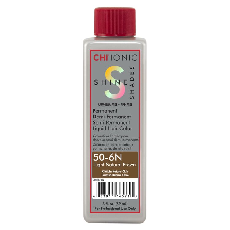 Ionic Shine Shades 50-6N Light Coverage Plus Brown