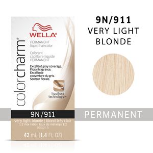 Very Light Blonde Color Charm Liquid Permanent Hair Color
