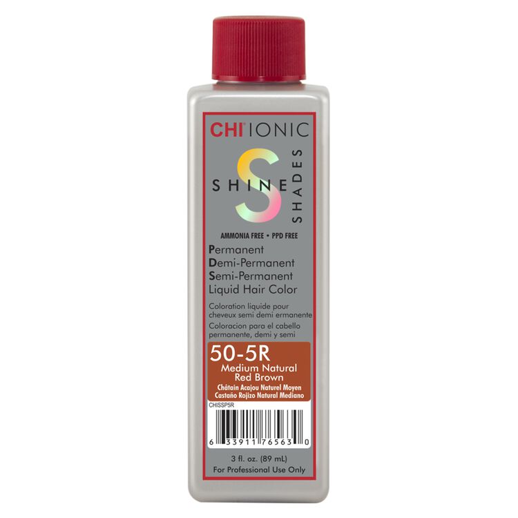 Ionic Shine Shades 50-5R Medium Coverage Plus Red Brown