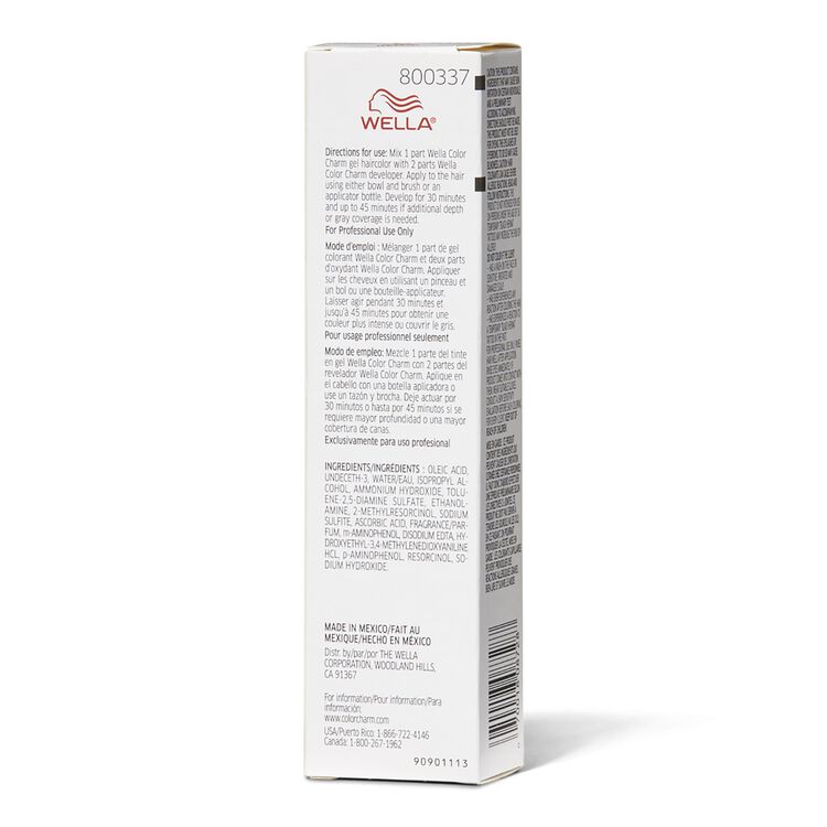 Wella Color Charm Cool Brown Permanent Gel Hair Color