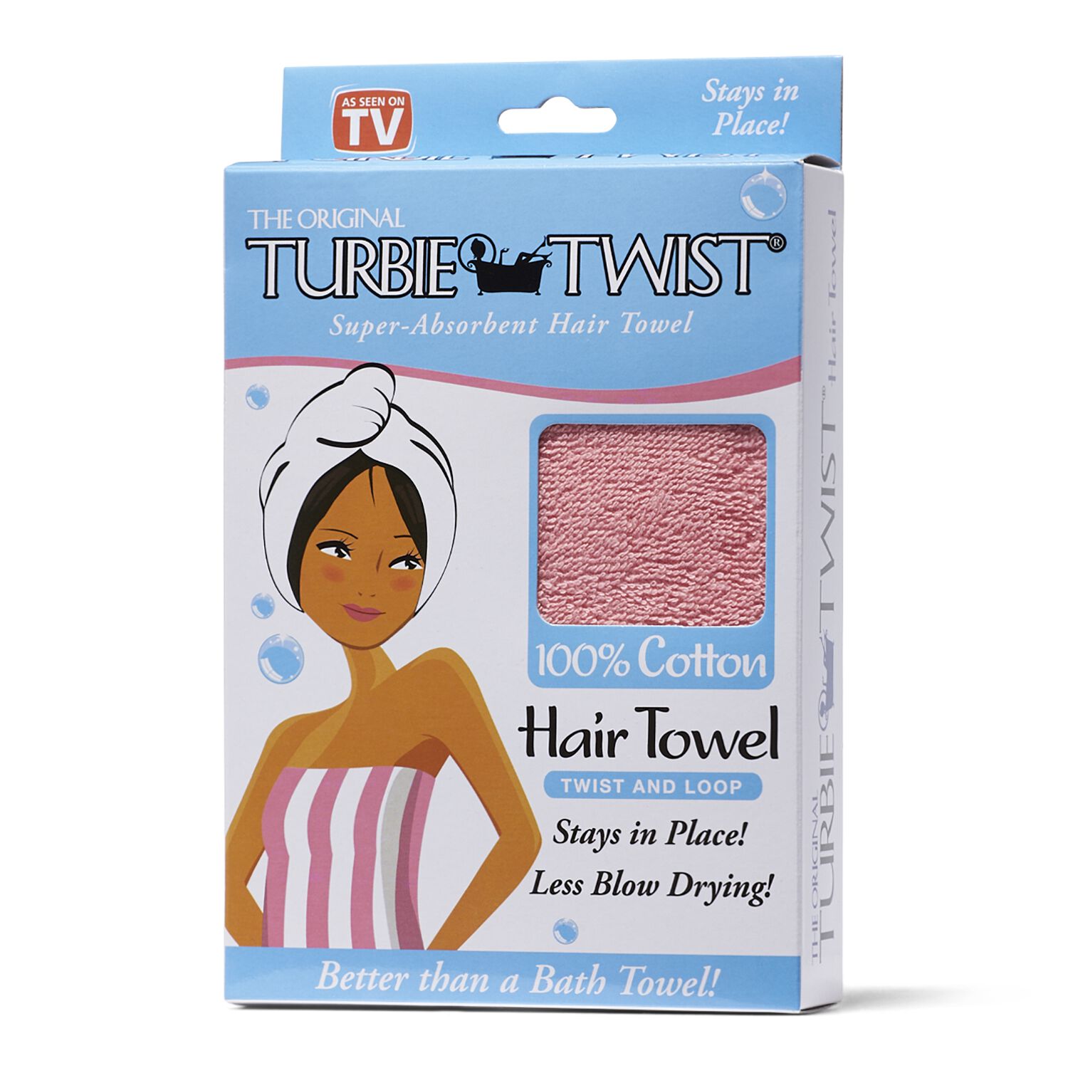 Turbie Twist SuperAbsorbent Hair Towel at Sally Beauty