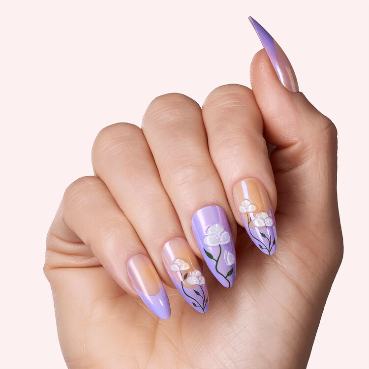Gel Nail Effects Lavender Sensation
