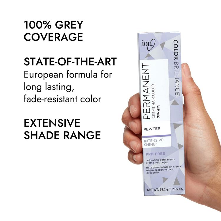 7P-HM Pewter Permanent Creme Hair Color