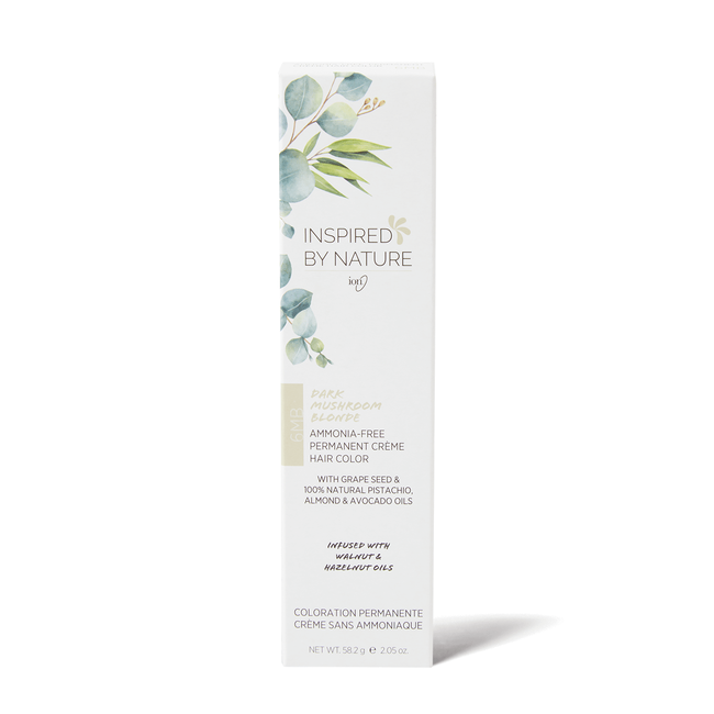 Inspired By Nature Ammonia-Free Permanent Hair Color Dark Mushroom