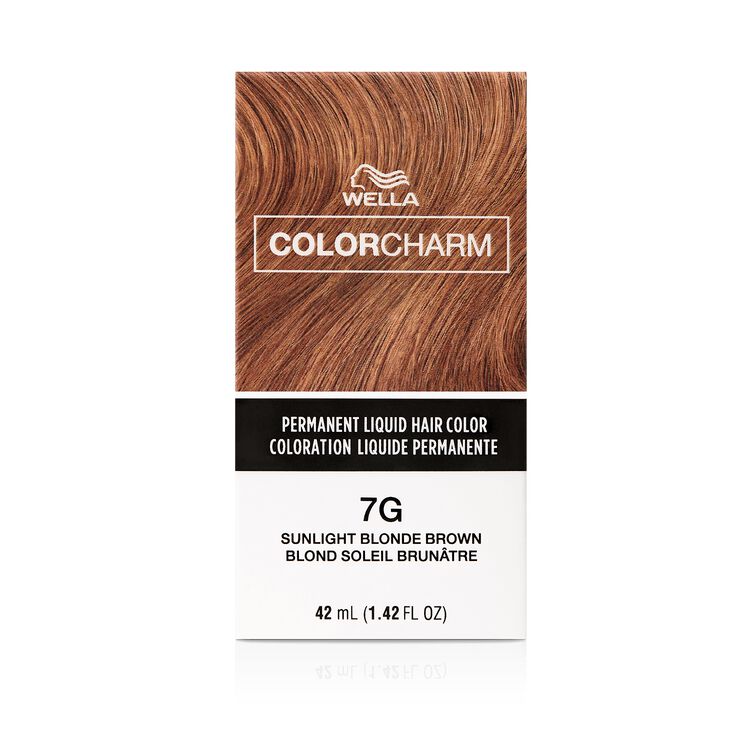 7G Sunlight Blonde Brown Permanent Liquid Hair Color