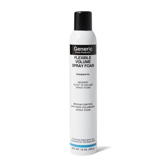 Gvp Flexible Volume Spray Foam Compare To Redken Guts By Generic Value Products Hair Styling Products Sally Beauty