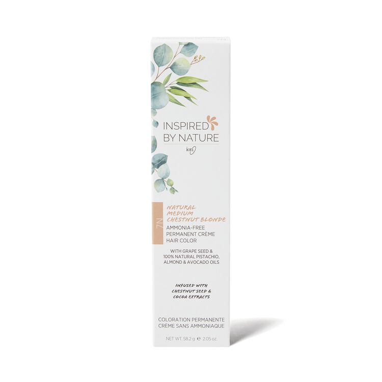Inspired By Nature Ammonia-Free Permanent Hair Color Natural Medium Chestnut  Blonde 7N | Permanent Hair Color | Sally Beauty