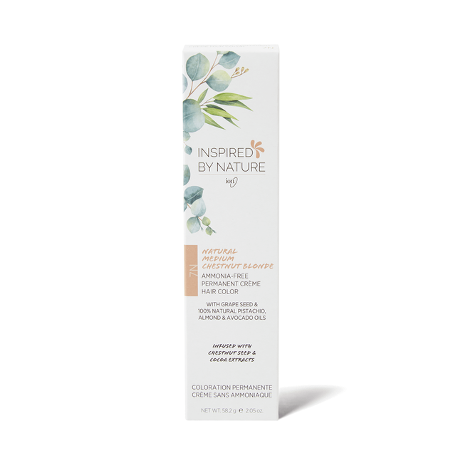 Inspired By Nature Ammonia-Free Permanent Hair Color Natural Medium  Chestnut Blonde 7N | Permanent Hair Color | Sally Beauty