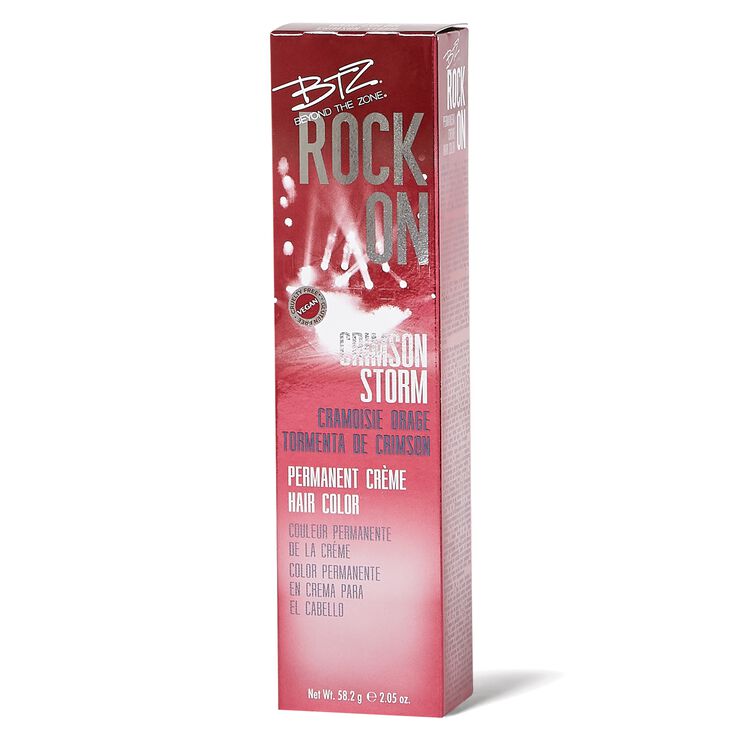 Beyond the Zone Rock On Permanent Creme Hair Color Crimson ...