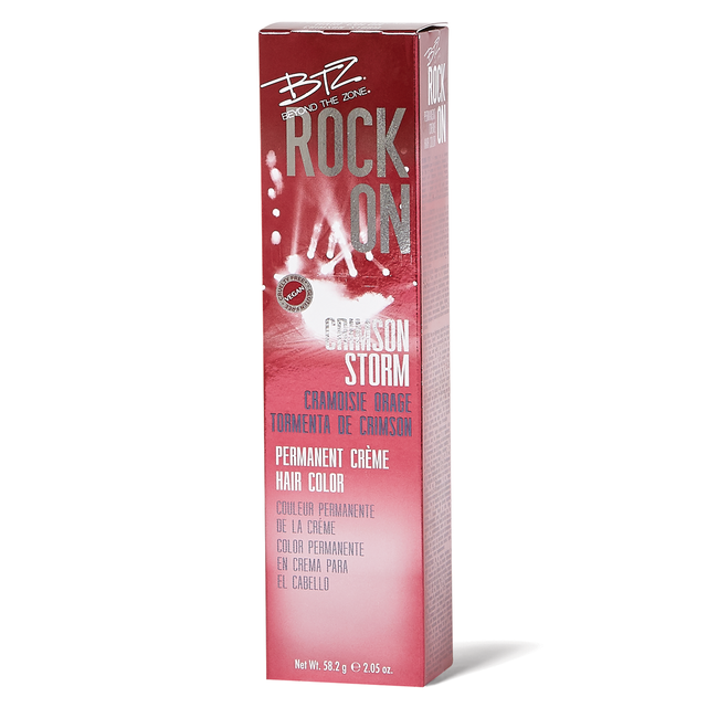 Beyond the Zone Rock On Permanent Creme Hair Color Crimson ...