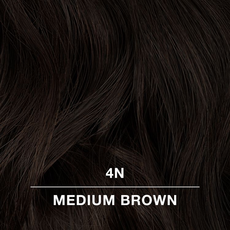 4N Medium Brown Permanent Cream Hair Color