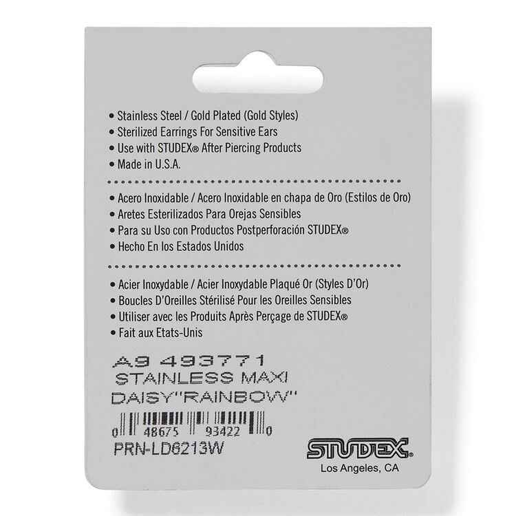 Rainbow Universal Piercing Earrings 5mm