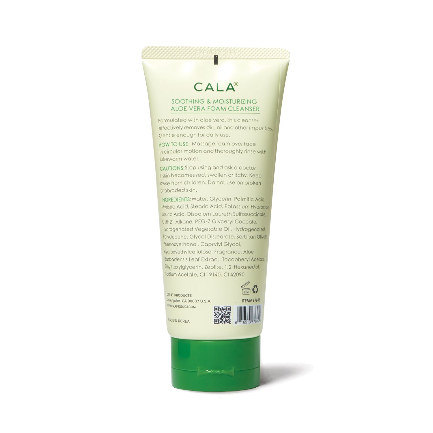 CALA Aloe Vera Foam Cleanser Face Care Sally Beauty