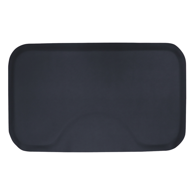 Modern Elements 3 X 5 Black Solid Rectangle Mat Modern Elements 3 X 5 Black Solid Rectangle Mat