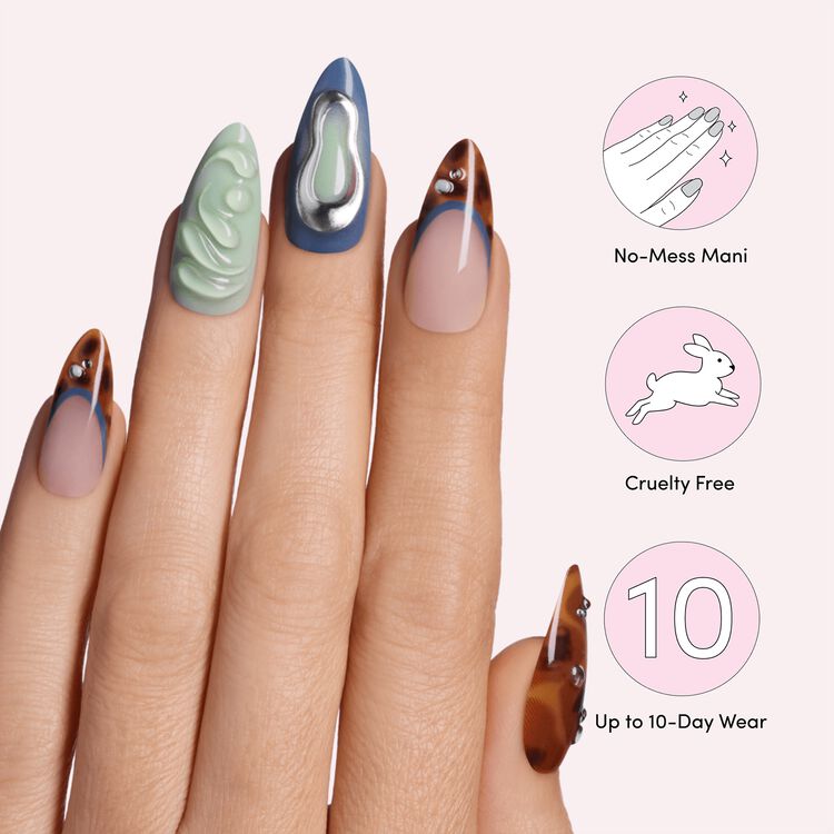 Gel Nail Luxe Lost In The Forest