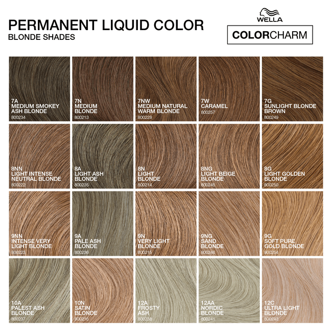 Color Charm Permanent Liquid Hair Color