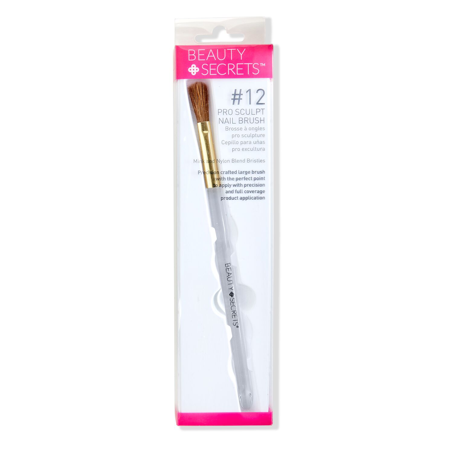 Beauty Secrets Sculpt Acrylic Nail Brush - Thumbnail 3