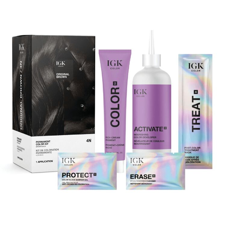 Original Brown Permanent Color Kit