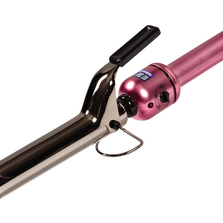 Hot Shot Tools Pink Titanium Curling Iron