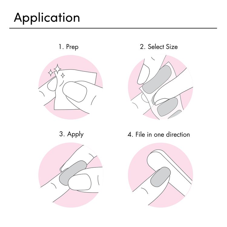 Gloss Salute Gel Nail Polish Strips