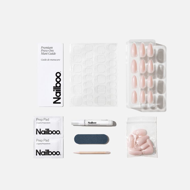 Nailflex&Chill (Medium Almond) Premium Press On Nails