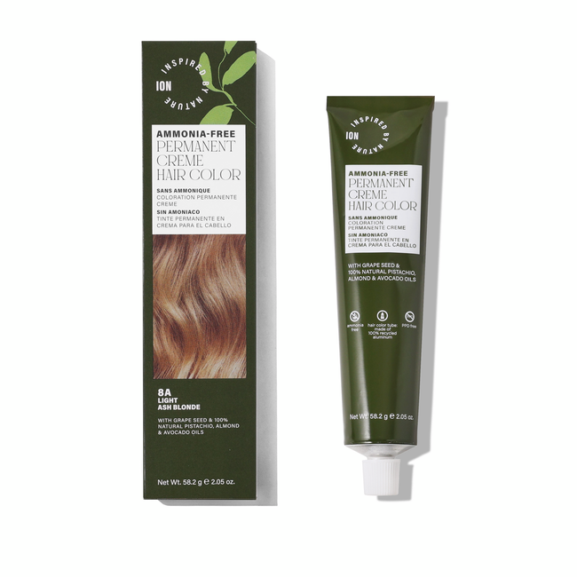 Inspired By Nature Ammonia-Free Permanent Hair Color Light ...