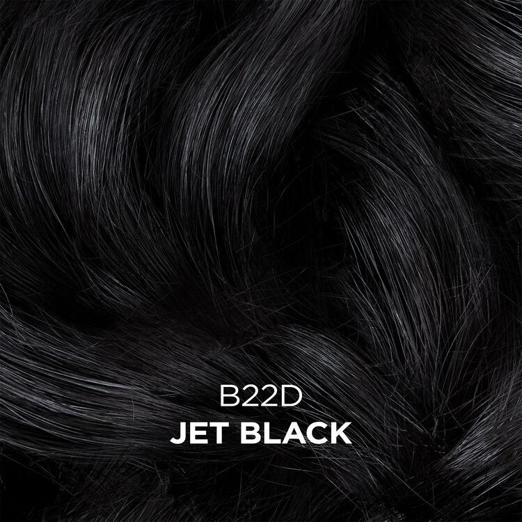 B22D Jet Black Semi Permanent Moisturizing Hair Color