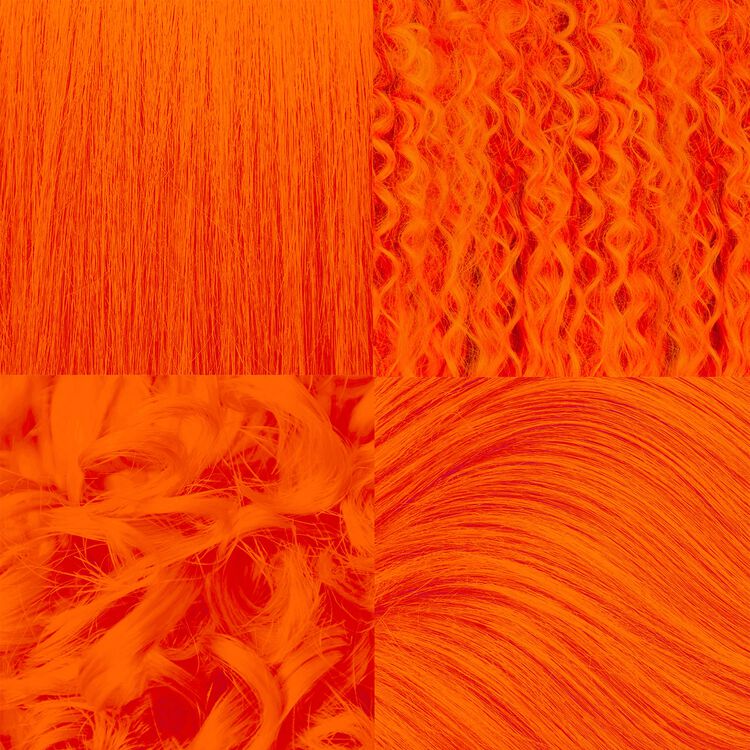 Orange Punch Neon Semi Permanent Conditioning Hair Color
