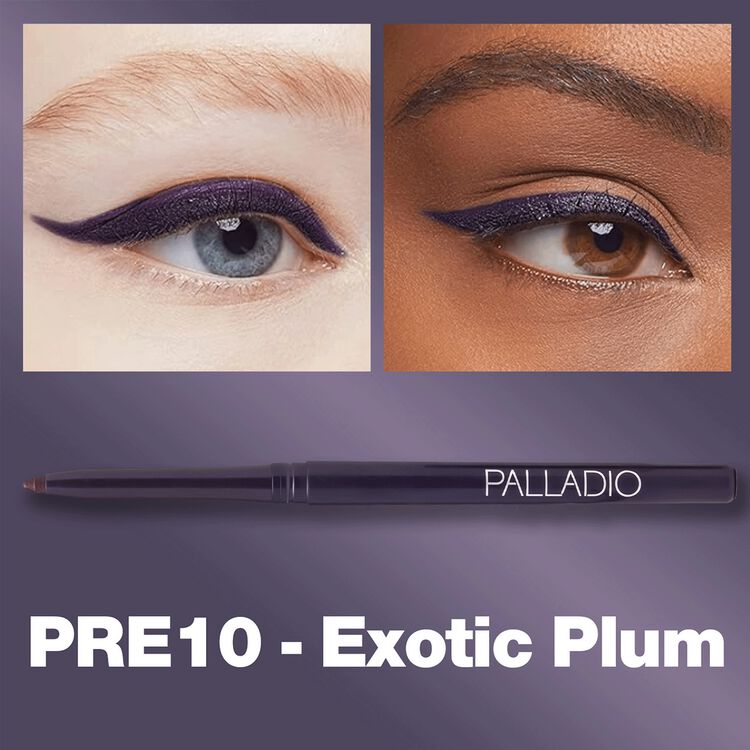 Waterproof Retractable Eyeliner Exotic Plum