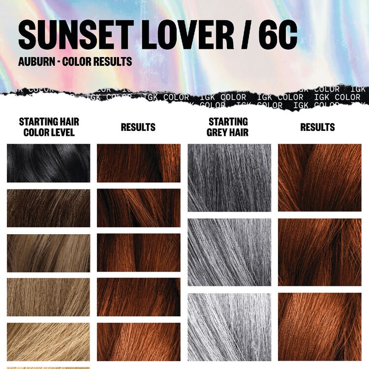 IGK Sunset Lover Permanent Color Kit Sally Beauty