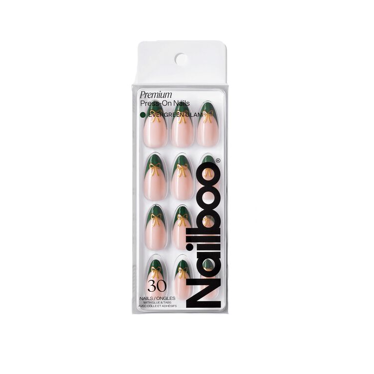 Evergreen Glam Premium Press On Nails