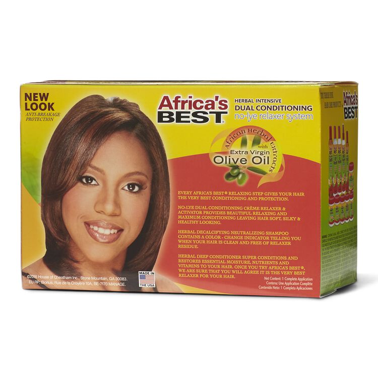 Africas Best No Lye Relaxer System