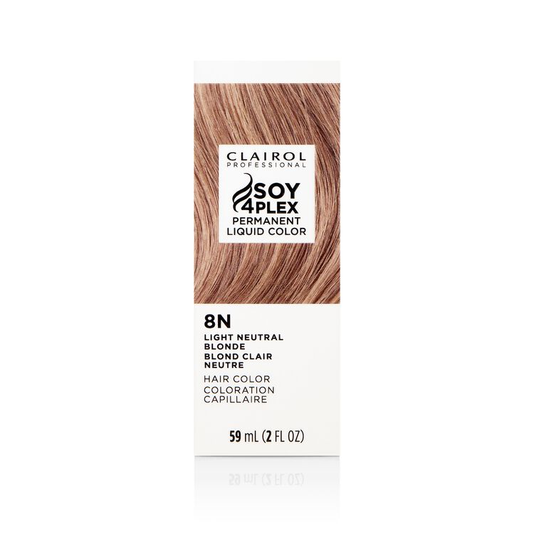 8N Light Neutral Blonde Permanent Liquid Hair Color
