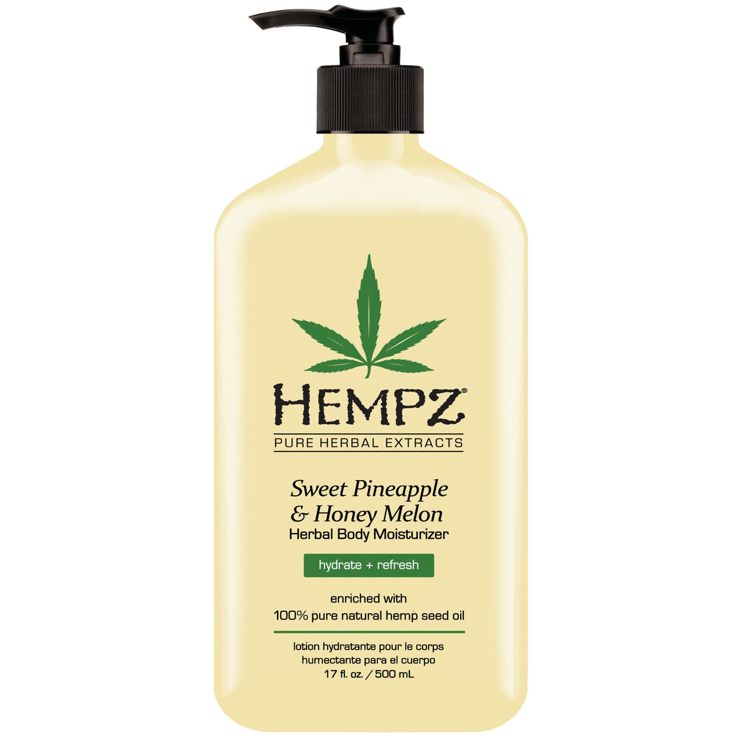 hemp pineapple lotion