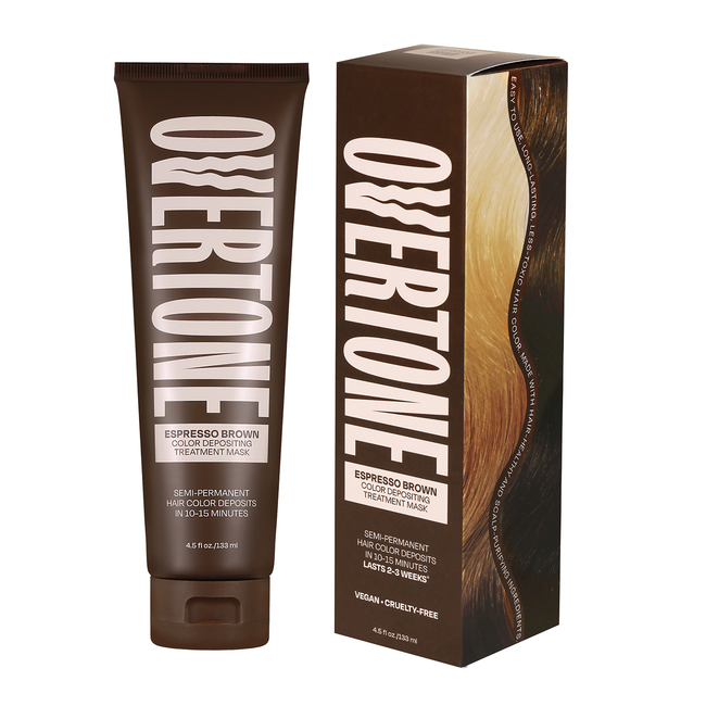 Overtone Color Depositing Treatment Mask Espresso Brown | Hair