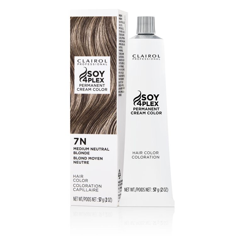 7N Medium Neutral Blonde Permanent Cream Hair Color