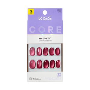 Core Magnetic Press On Nails - Flaming