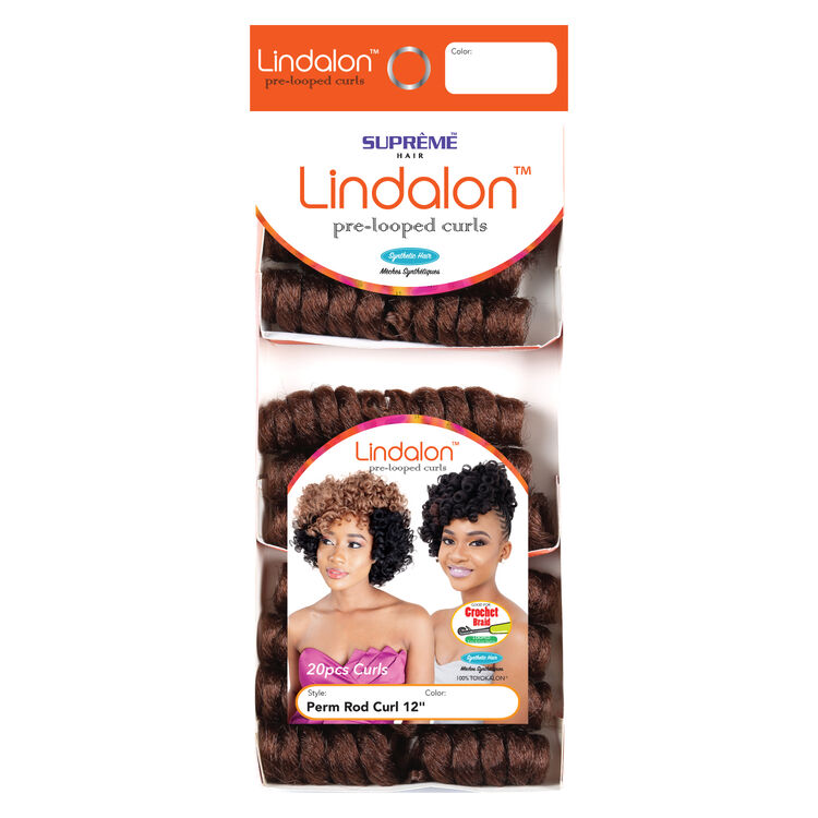Crochet Perm Rod Curl 12 Inch Medium Auburn