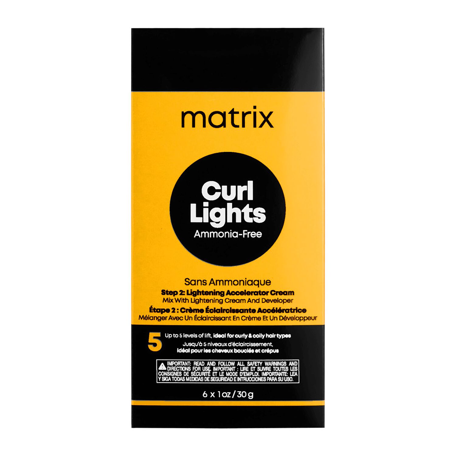 Matrix Curl Lights Lightening Accelerator Cream